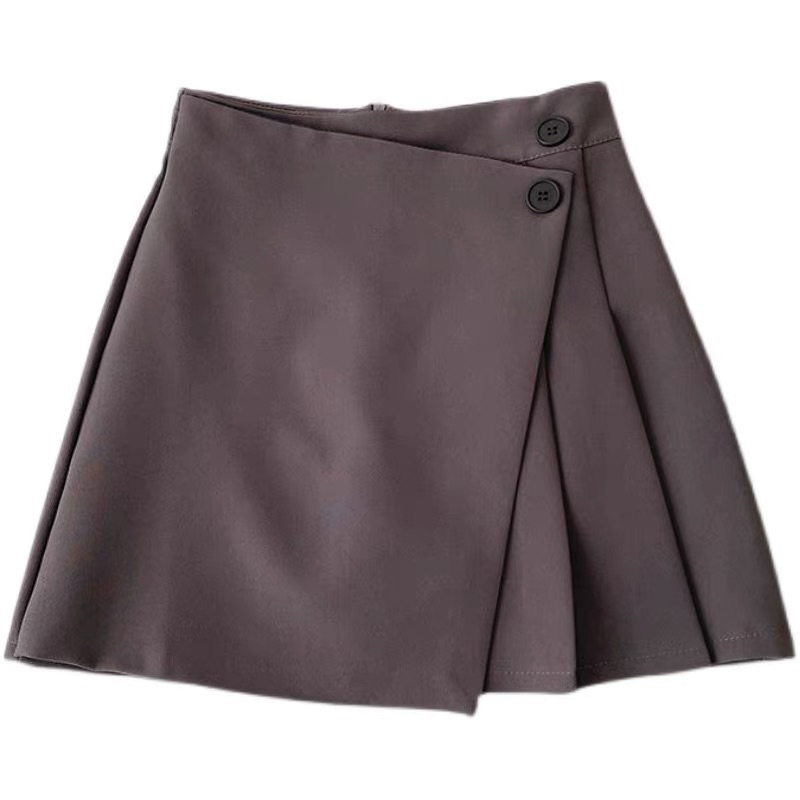 (S-XXL) HELLEN SKIRT ROK HIGHWAIST WANITA ASIMETRI