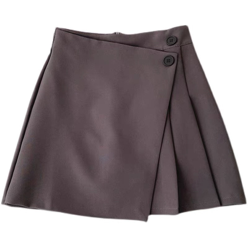 (S-XXL) HELLEN SKIRT ROK HIGHWAIST WANITA ASIMETRI