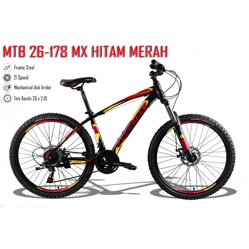 Sepeda MTB 26 Phoenix 178 MX