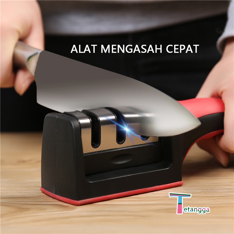 Alat Asahan Pengasah Penajam Pisau Gunting  Profesional Tajam Dalam 5 detik Knife Sharpening Whetsto