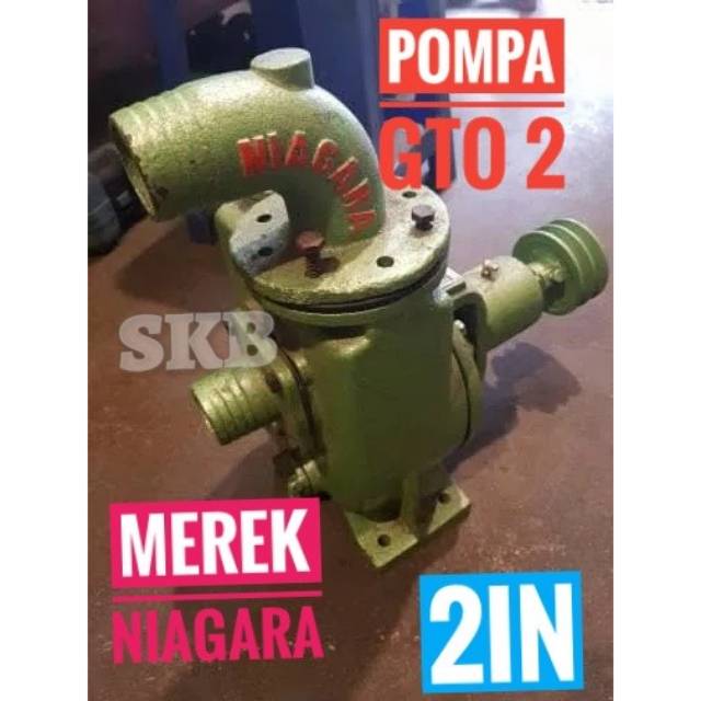 Pompa air atau pompa lumpur  GTO 2 Niagara 2inch