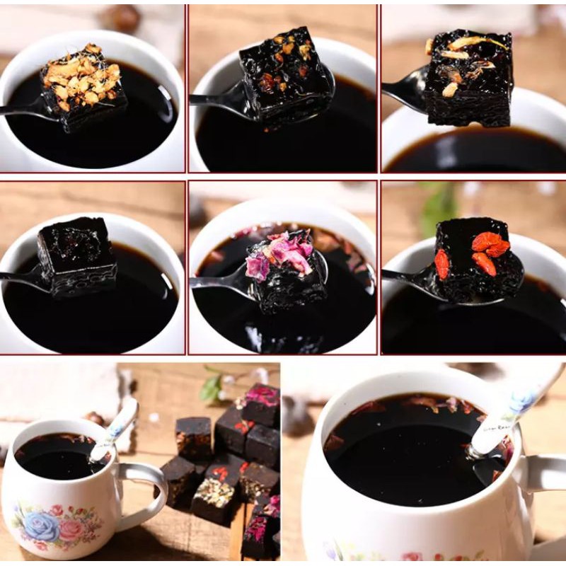 

Mamacia Treats Brown Sugar Cube / Rose Brown Sugar / Osmanthus / Ginger /Gojiberry