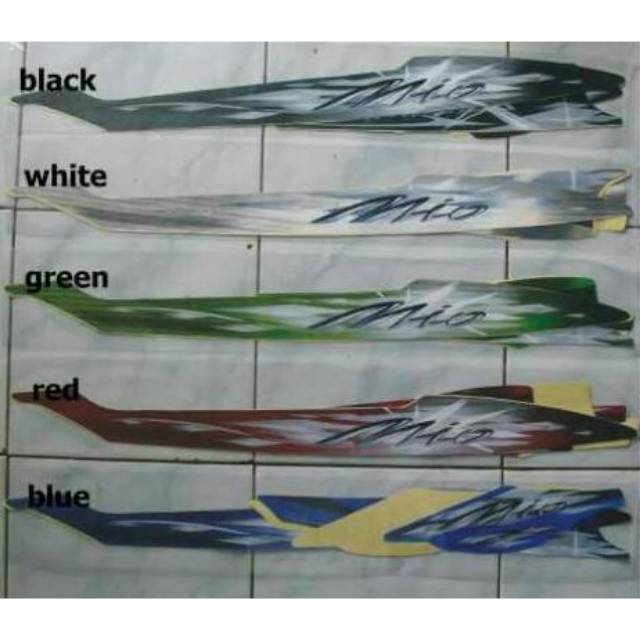 Striping mio sporty 2009 original lokal