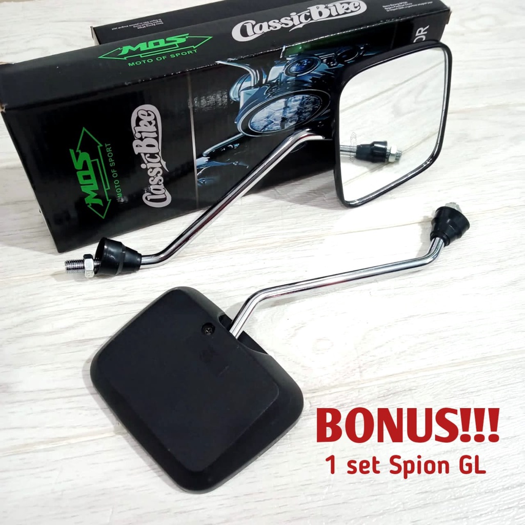 Tangki GL100 Honda GL 100 Tengki Bensin full Press FREE Spion GL100 IMPORT