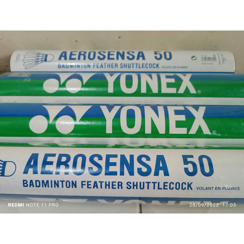 kok shuttlecock yonex aerosensa 50 original