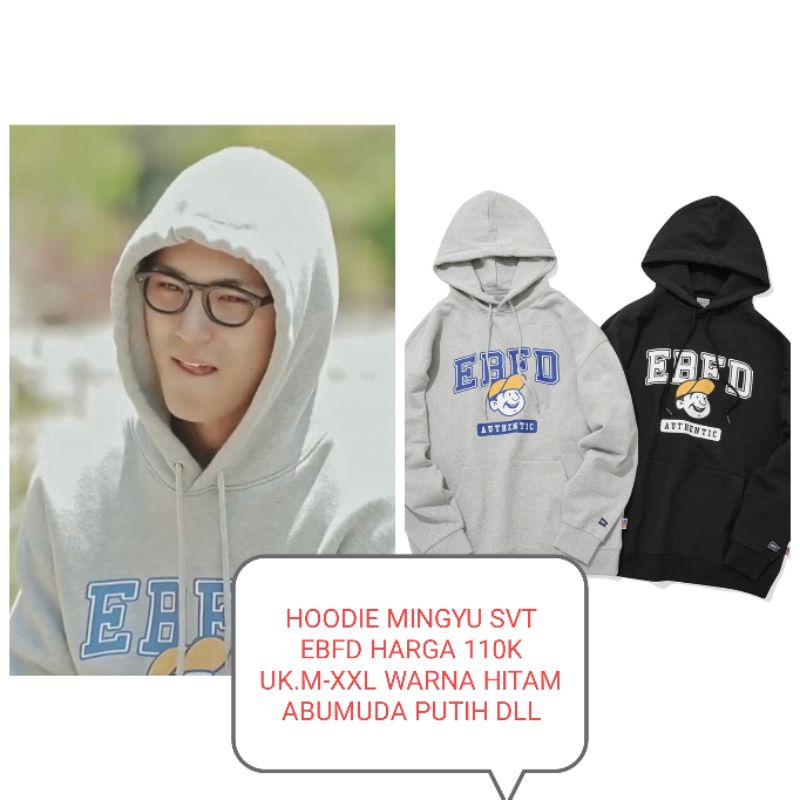 HOODIE MINGYU SEVENTEEN EBFD