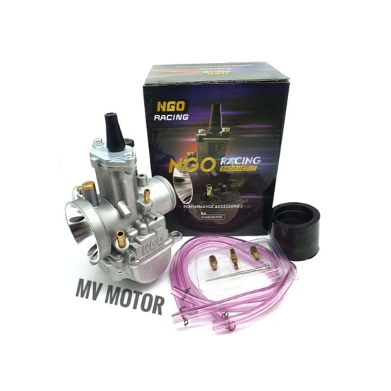 Karburator Karbu Pwk Ngo 24 26 28 30 32 34 Black Series Free PJMJ Jarum Skep Karet Intek-5