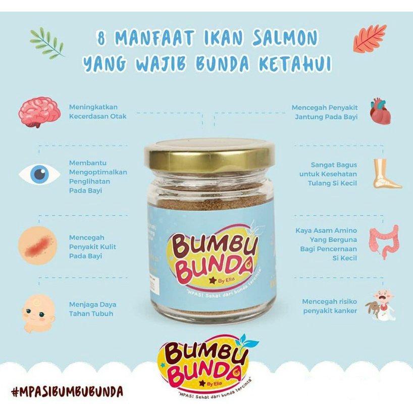 BUMBU BUNDA by Elia Kaldu MPASI Bayi Homemade Kaldu Non MSG Kaldu Jamur Slow Cooker Food Powder 50g non gulgar non pengawet non msg Kaldu Pawon ibun Kaldu Maseko Kaldu AIKO Kaldu Kaldu MPASI Penambah BB BOSTER