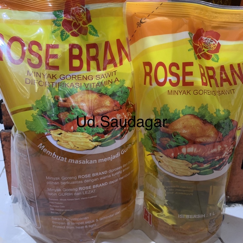 

Rose Brand Minyak Goreng Sawit 2 Liter | 1 Liter | 500ml