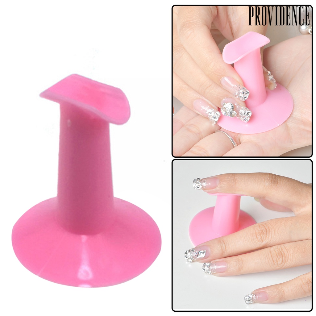 Providence Finger Stand Ergonomic Design Portable Plastic Nail Art Design Painting Finger Holder for Nail Art