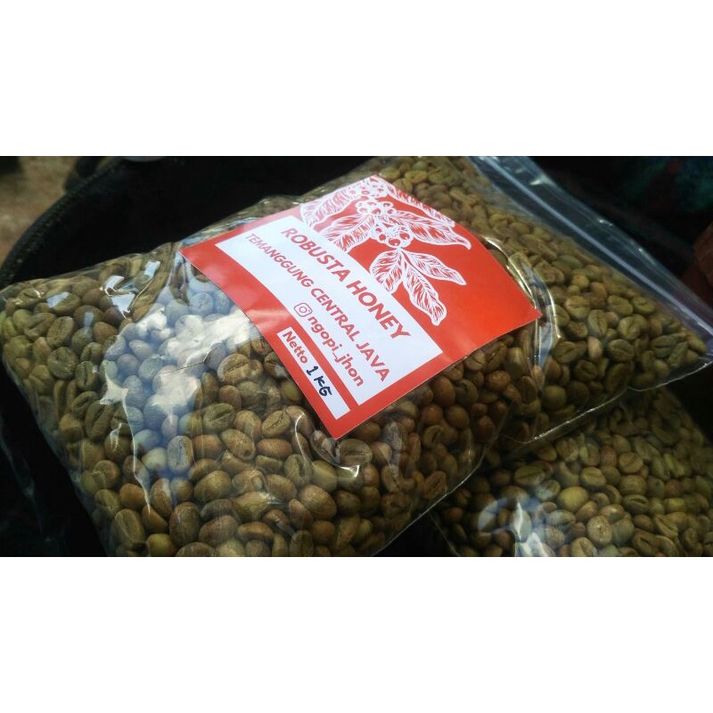 

GREANBEAN ROBUSTA HONEY TEMANGGUNG/BIJI MENTAH 1KG