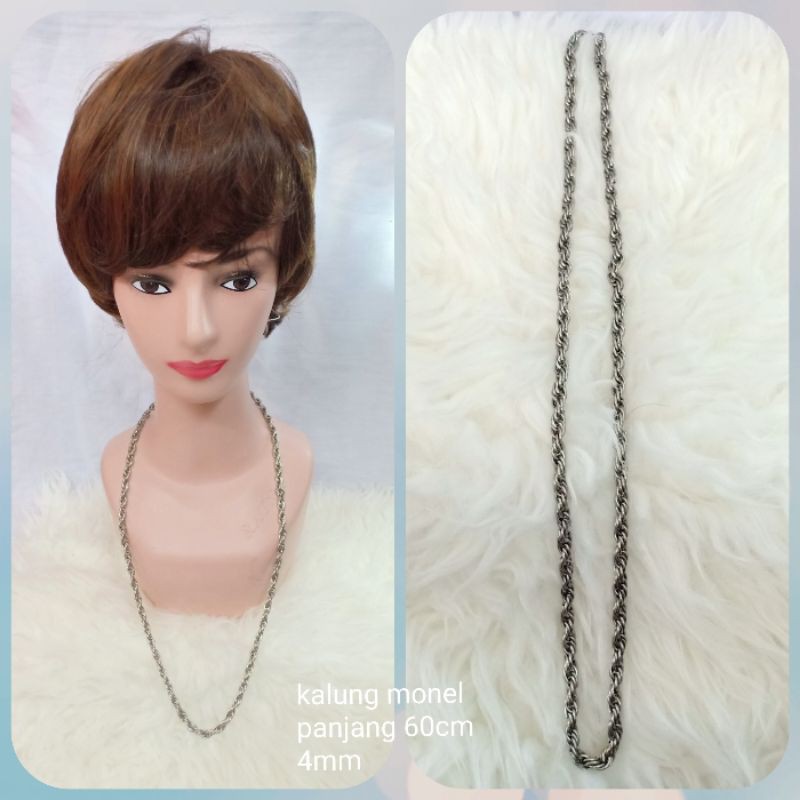 Kalung Monel Model Rantai