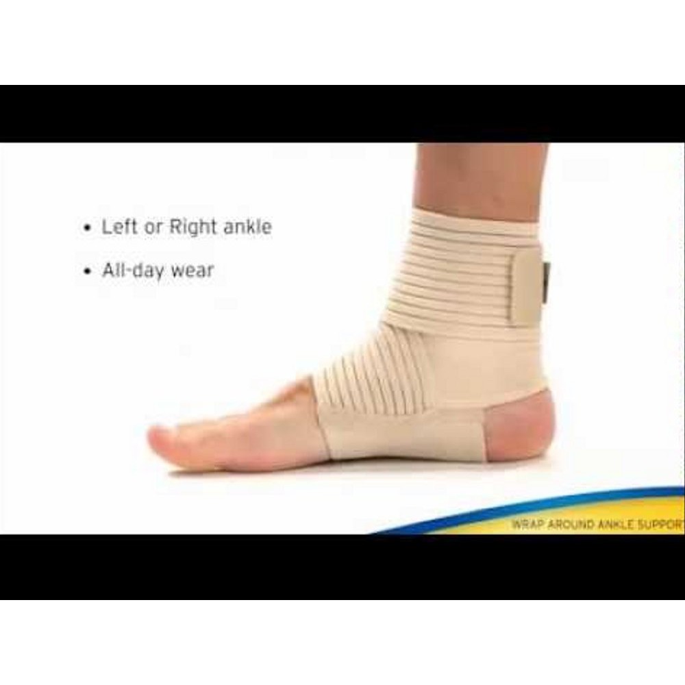 Ankle Support Liton MODEL LILIT Deker Kain Pelindung Pergelangan Kaki Engkel 1 pasang - 2 pcs