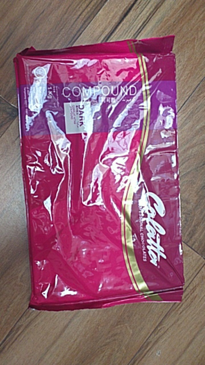 Colatta Dark Chocolate Compound 1kg / Coklat Masak 1kg