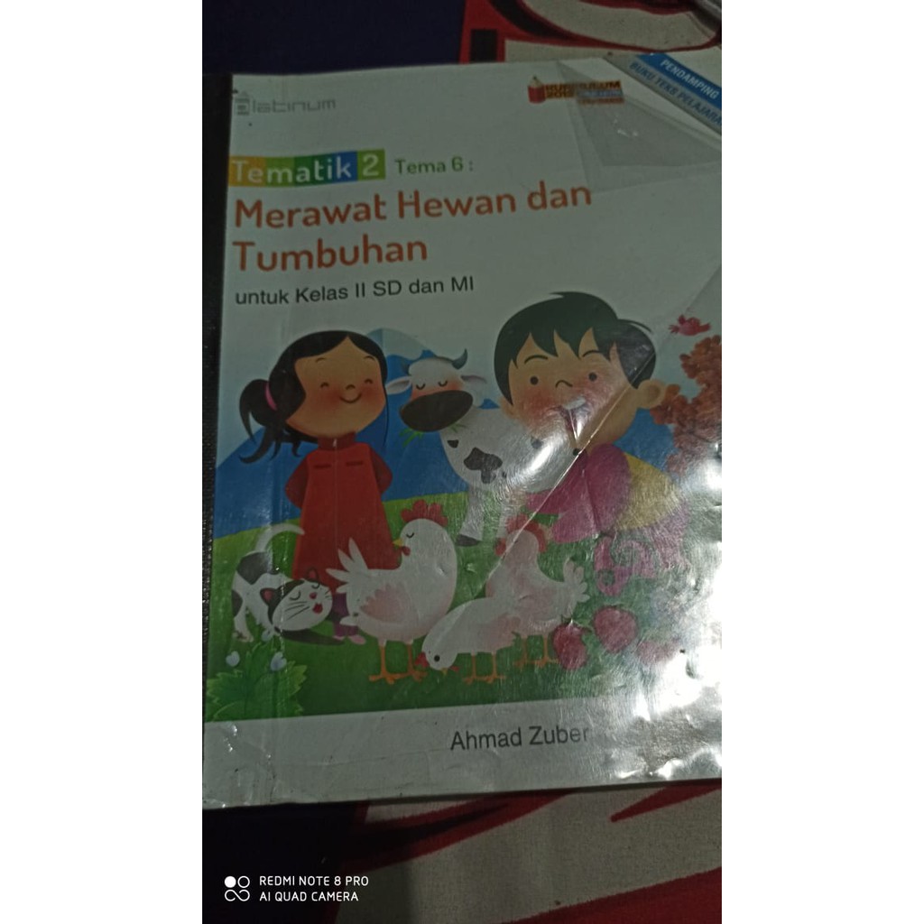 Tematik 2 Tema 6 Merawat Hewan Dan Tumbuhan Untuk Kelas 2 Sd Dan Mi Ahmad Zuber Shopee Indonesia