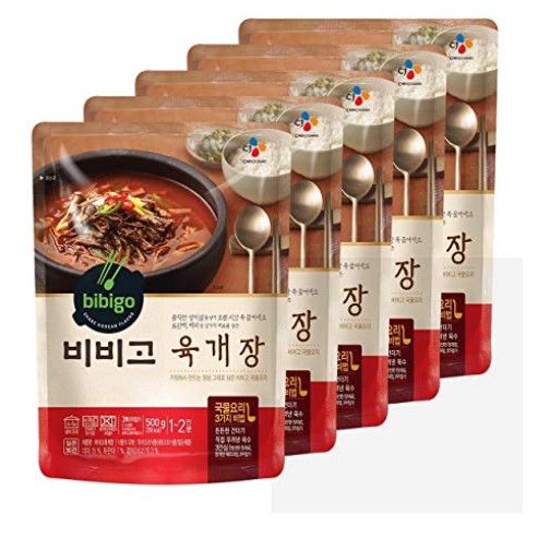CJ Bibigo Spicy Beef Soup - Sup Daging Sapi Pedas - Soup Yukgaejang