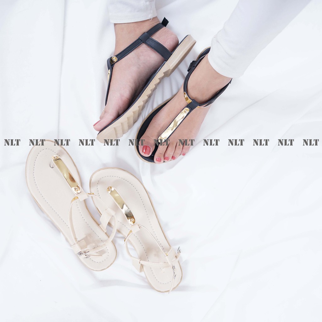 NunuLisaTan Sandal Sendal Wanita JEPIT RING EMAS Shopee NunuLisaTan Sandal Sendal Wanita JEPIT RING EMAS Shopee