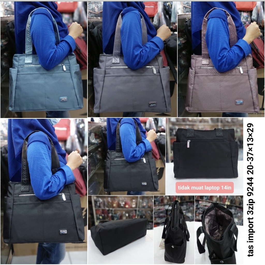 Totebag import premium parasut berkualitas