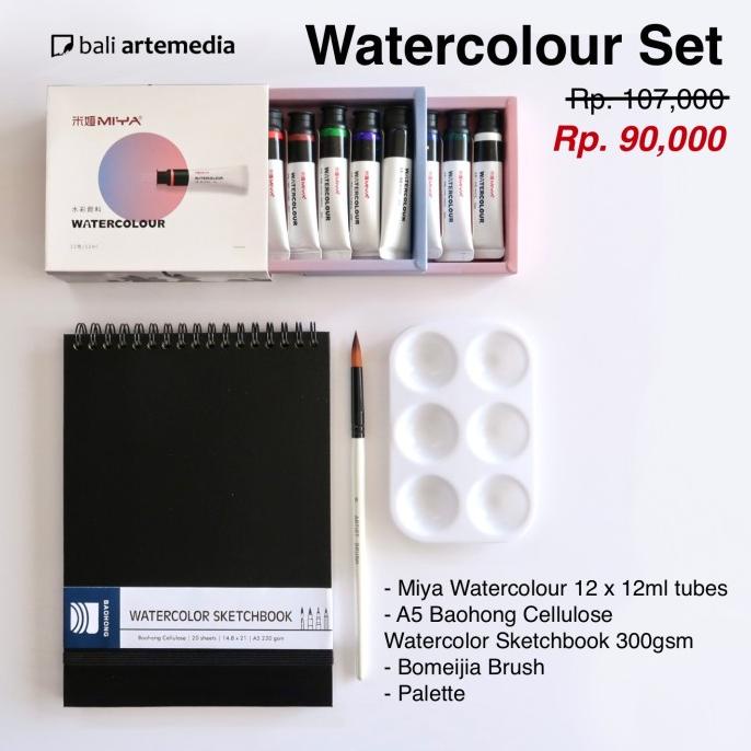 

Bali Artemedia Beginner Watercolor Set