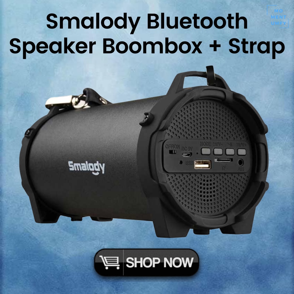 Smalody Wireless Bluetooth Pengeras Suara Audio Home Theater Teater Portable Soundbar Speaker Spiker