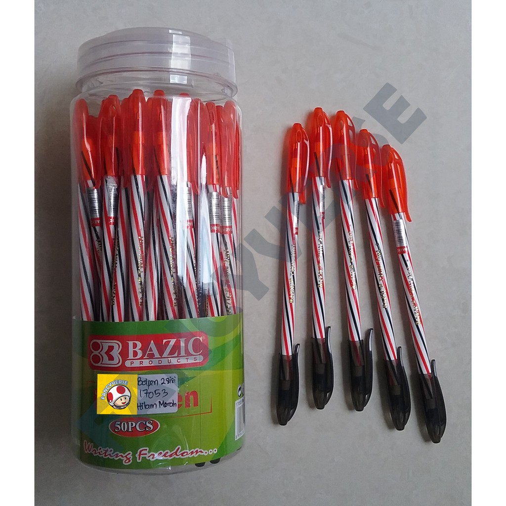 

Bolpen Gel 2 Sisi Motif Ulir BZ 17053 / Ballpoint Ball Pen Pulpen Pena