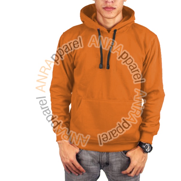 HOODIE POLOS PRIA - Jaket Hoodie Jumper Polos Cowok - Bahan Fleece