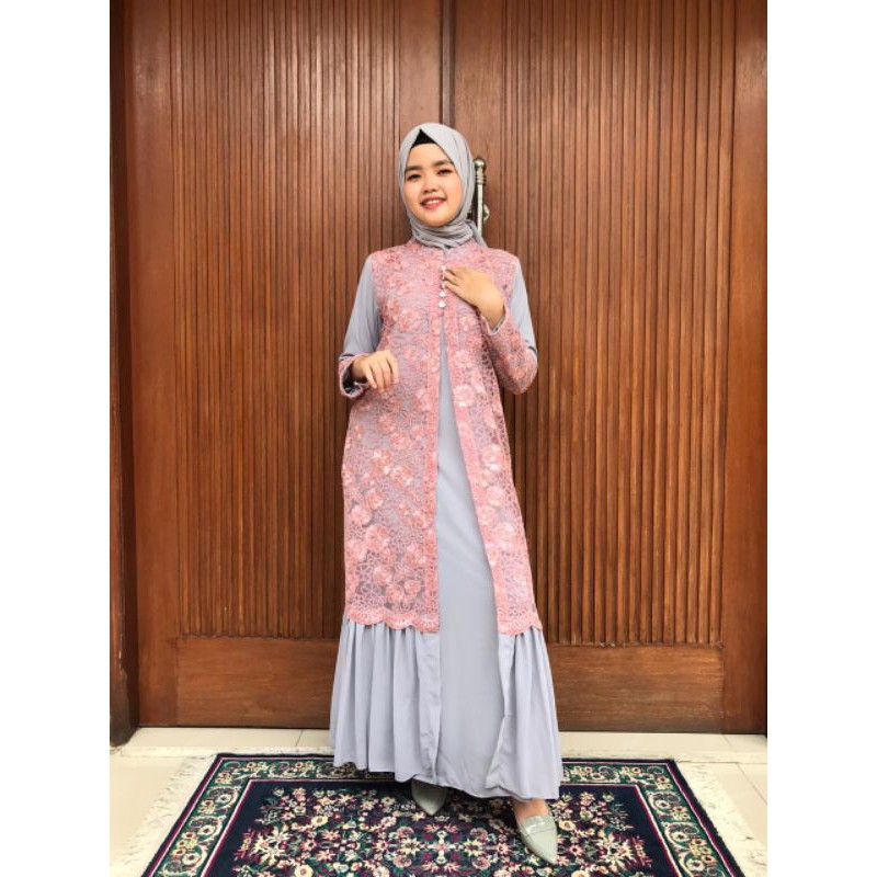 ZENNA DRESS//GAMIS TULLE CORNELI//GAMIS PESTA//TANAHABANG COLLECTION