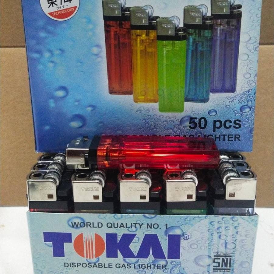korek api gas tokai isi 50pcs/dus