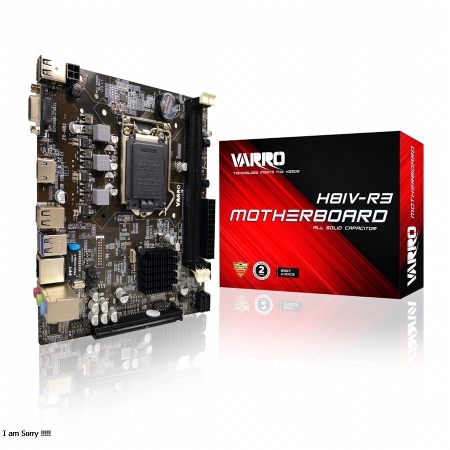 MAINBOARD H81 VARRO / MAINBOARD VARRO H81 INTEL LGA1150