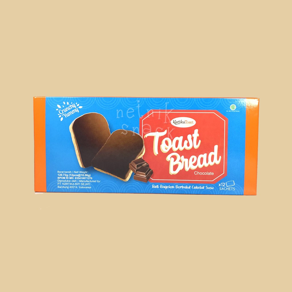 

TOAST BREAD CHOCOLATE 120.72 GR/PAKET HEMAT PALING LARIS/MURAH HARGA TERJANGKAU/DICARI