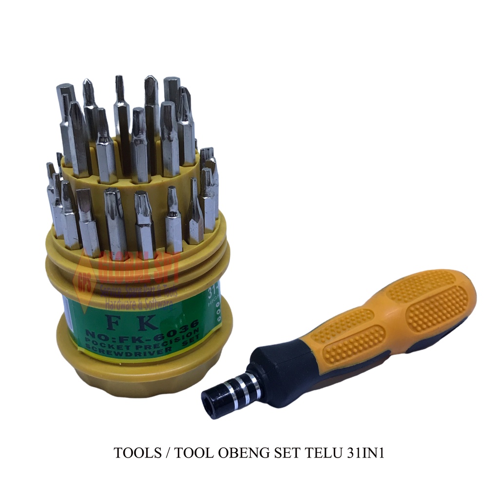 TOOLS / TOOL OBENG SET TELUR 31IN1