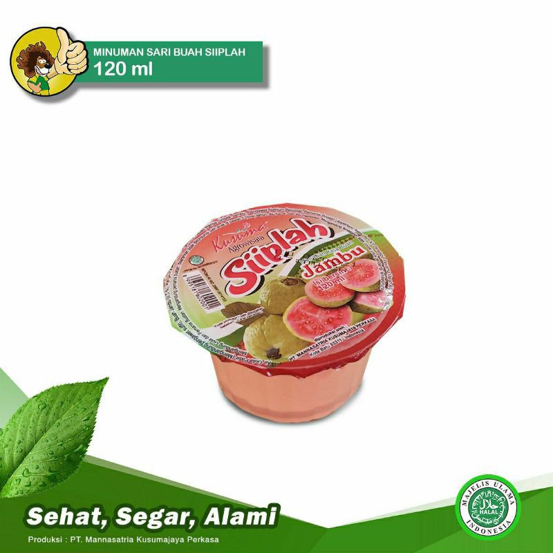 

Kusuma Agrowisata - Siiplah Sari Jambu 120ml