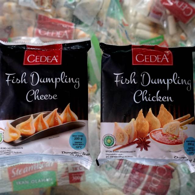 

CEDEA fish Dumpling Cheese/ Chicken 200gr