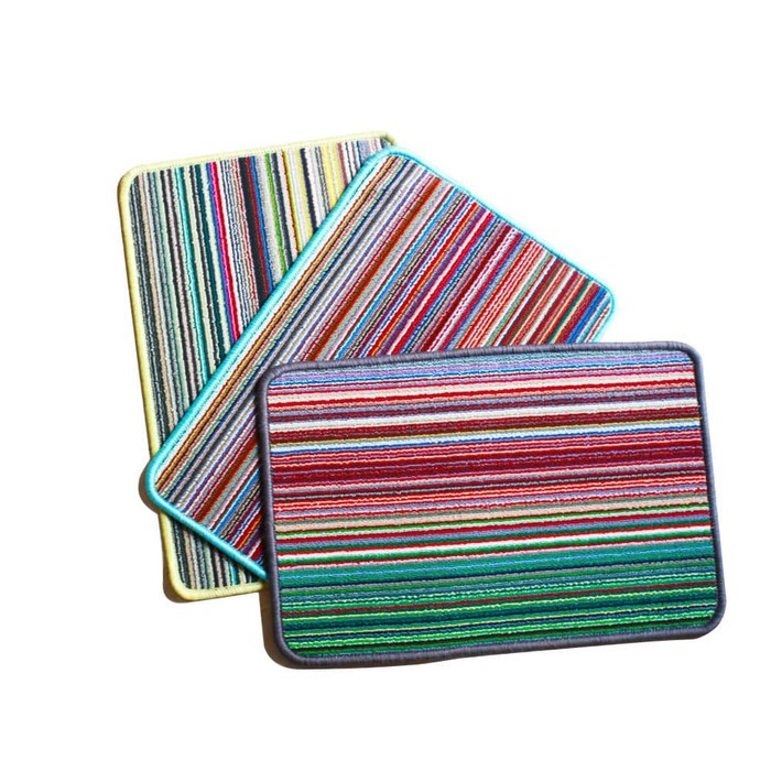 VL - COD MURAH KESET CANDY STRIPE UKURAN 40 X 60 CM - ANTI SLIP