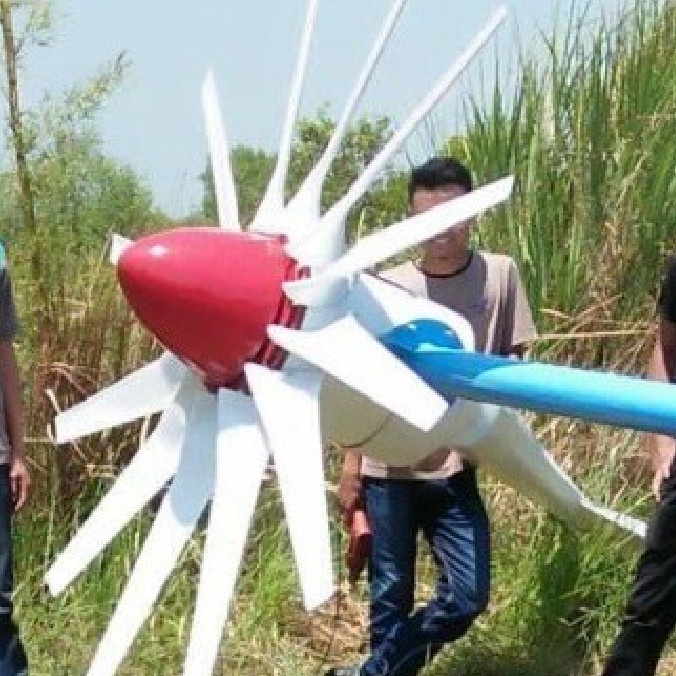 Turbin Angin BWS 500 Pembangkit Listrik Tenaga Bayu atau Angin 500W