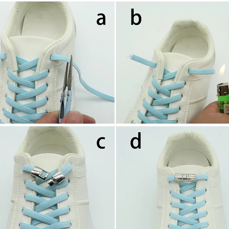 Buckle Lock Shoelace Gesper Tali Sepatu