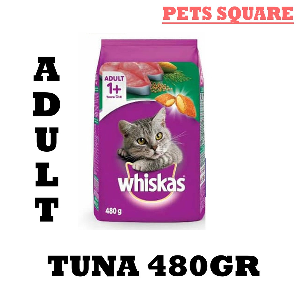 WHISKAS TUNA 480GR