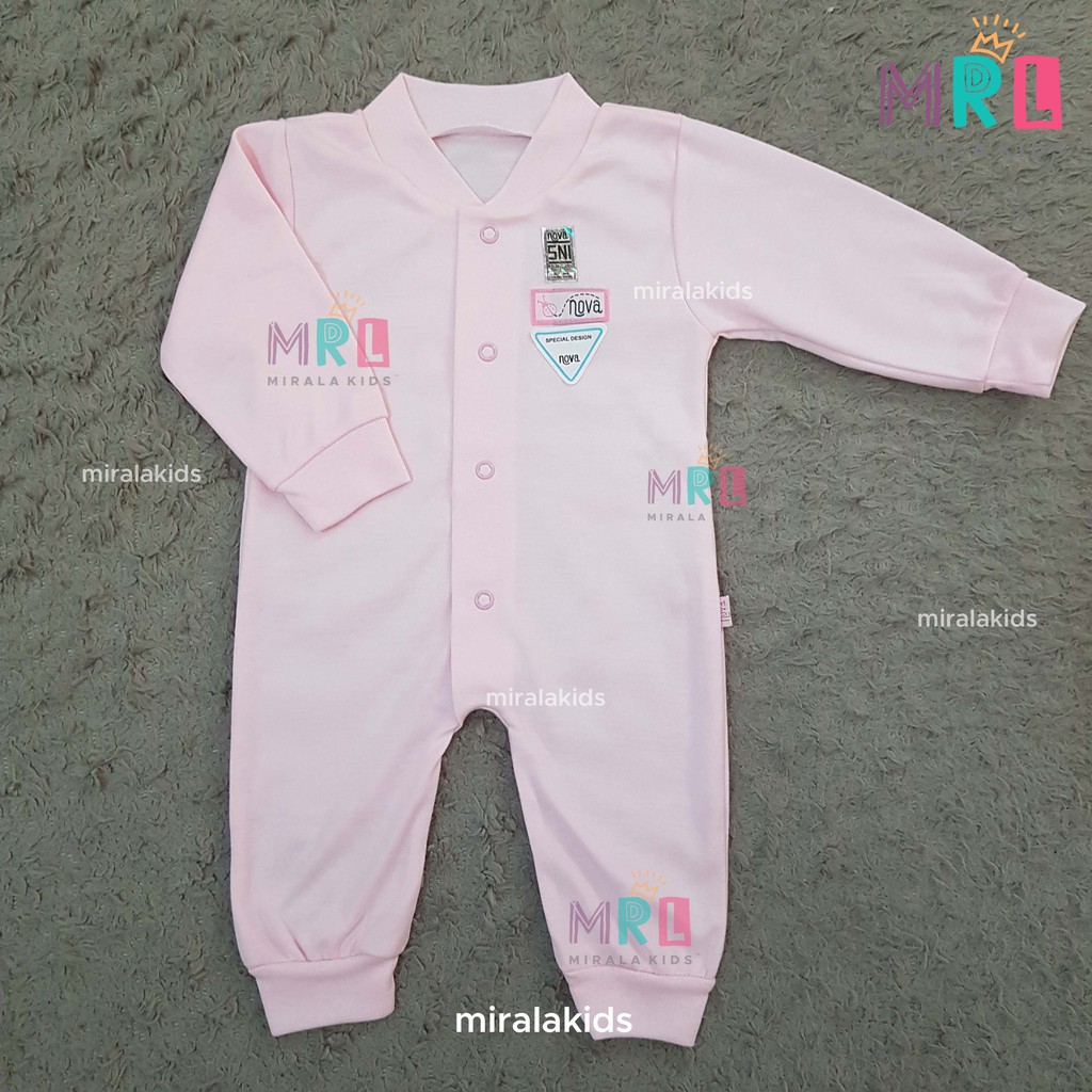 Nova Sleepsuit Jumpsuit Bayi - Nova Romper Panjang SNI