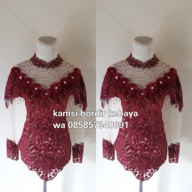 Kebaya brokat modern