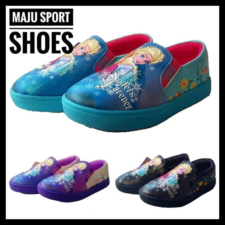 Disney Frozen Miracle - Sepatu Slip On Anak Perempuan Original