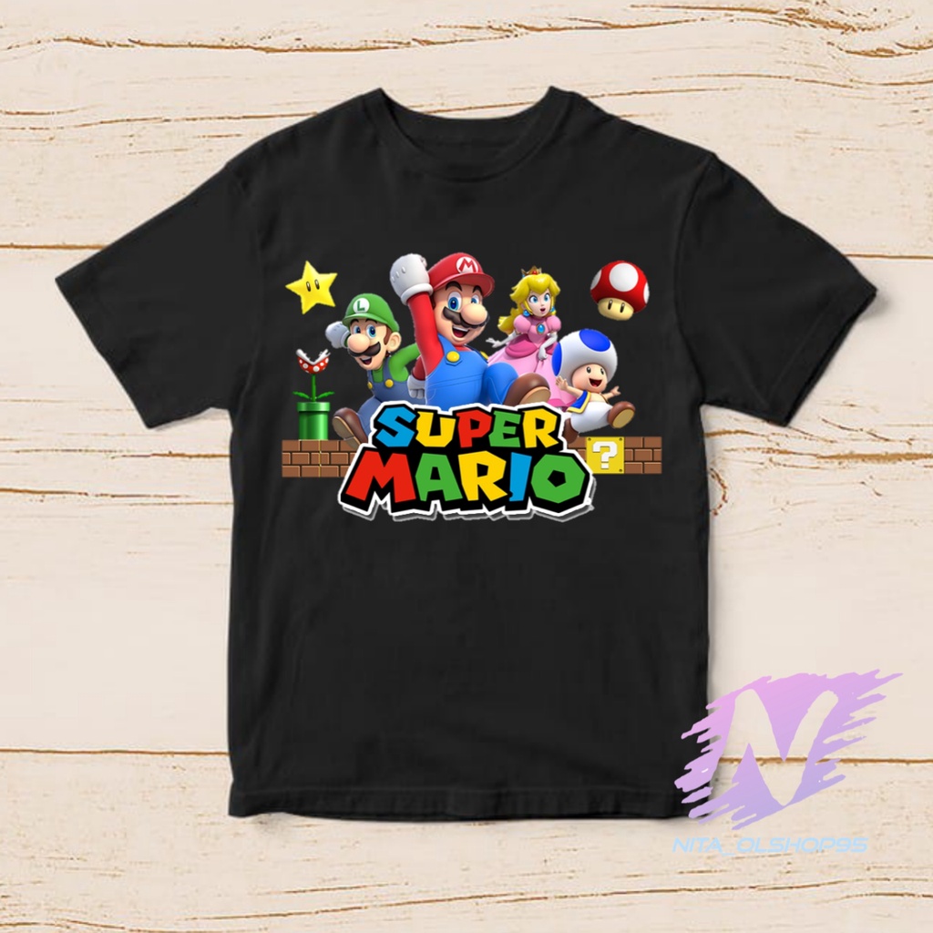 KAOS ANAK SUPER MARIO