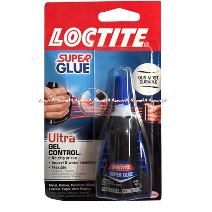 

£! Loctite Super Glue Ultra Gel Lem Bentuk Gel Tahan Air Lem Besi Karet4g £
