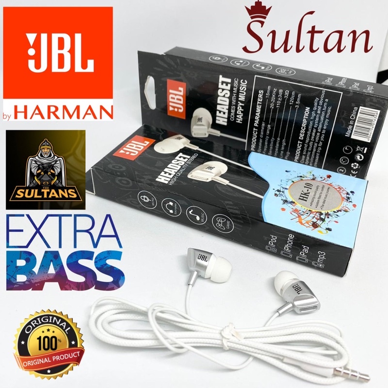 PROMO HANDSFREE HK10 EXTRABASS STERE HEADSET MUSIC ASIK GASS TERUSSS