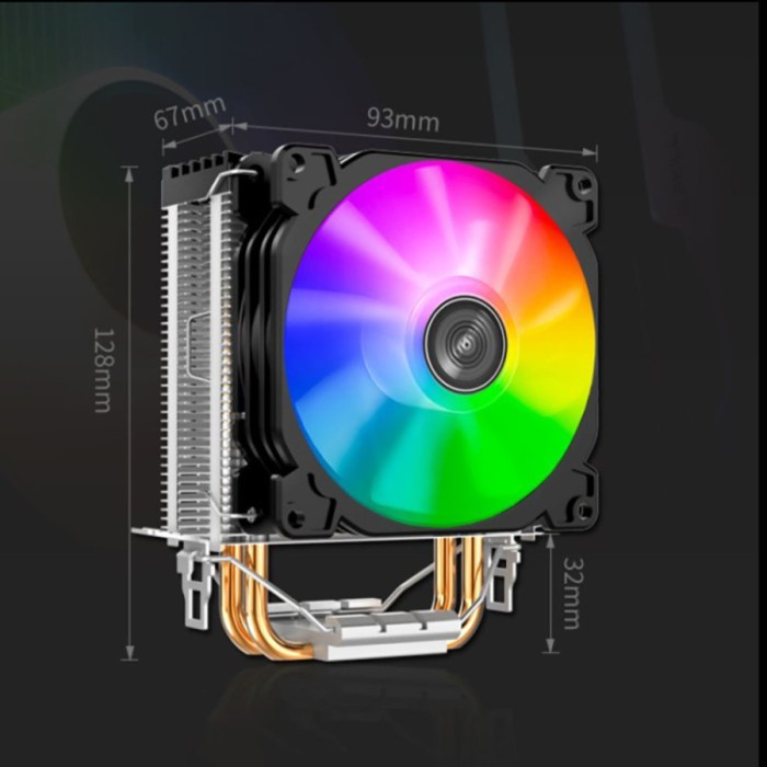 Fan Processor Cooler CPU Cooler Jonsbo CR1200 CR-1200 Auto RGB