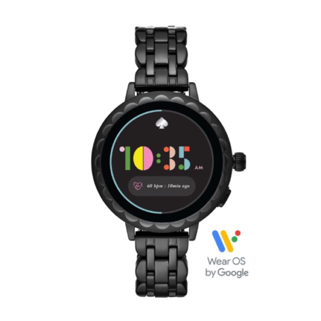 blush leather scallop smartwatch 2