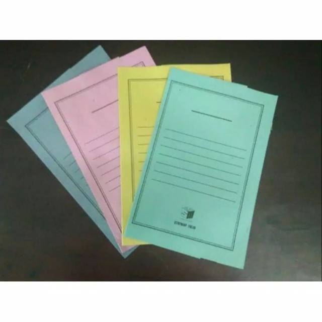 TERMURAH STOPMAP KERTAS FOLIO ( 1 PACK ISI 50 BIJI )