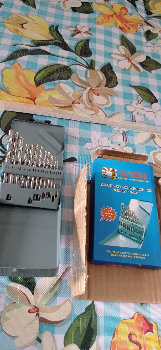 Mata Bor Besi Set 13 Fujiyama Mata Bor Set Bor Besi Bor Kayi Bor Aluminium