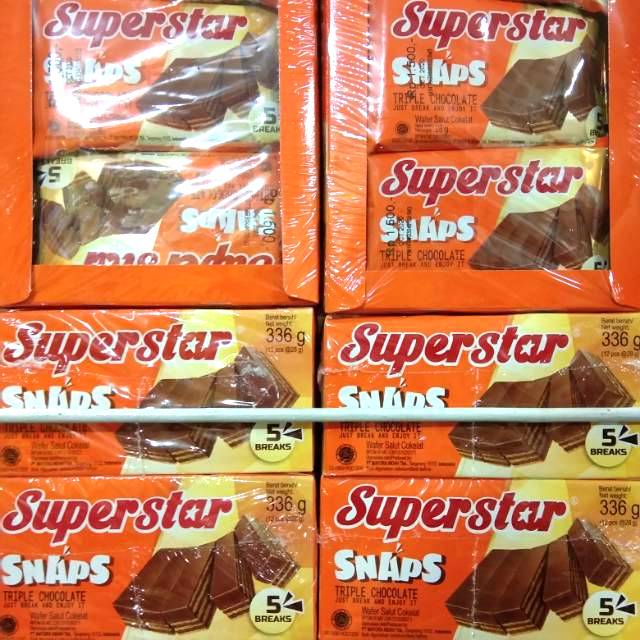 

Superstar Snaps Box isi 12pcs