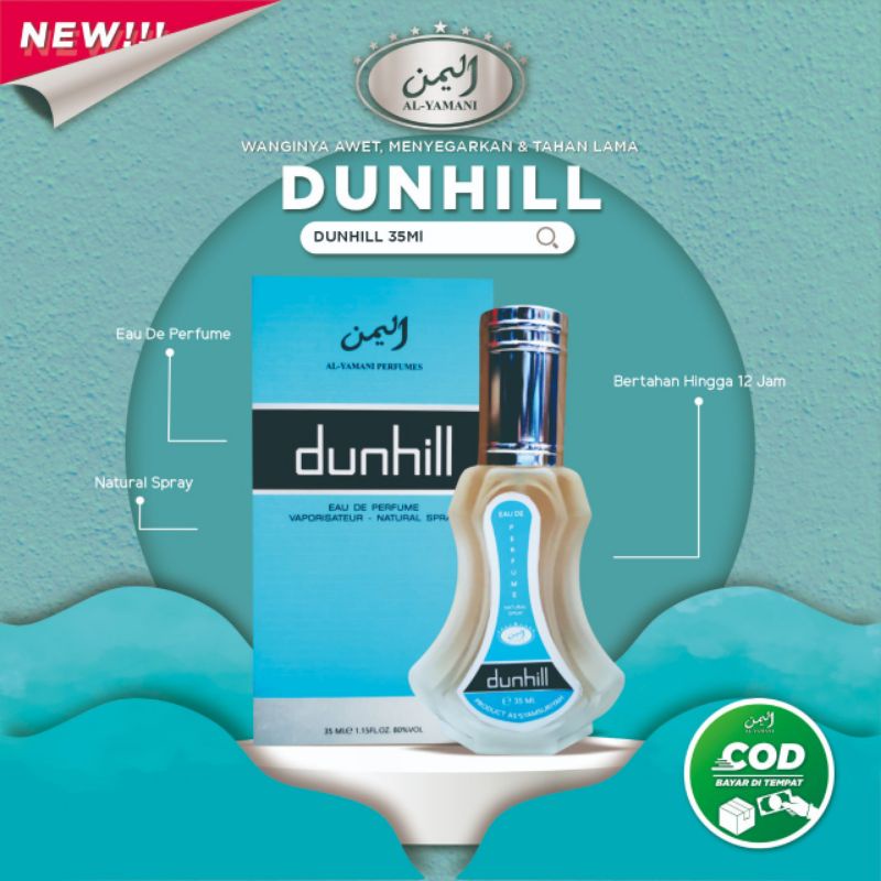 Parfum AL YAMANI Spray 35ml Aroma DUNHILL