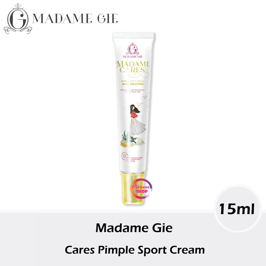 MADAME GIE Madame Cares Pimple Spot Cream Acne Solution 15ml